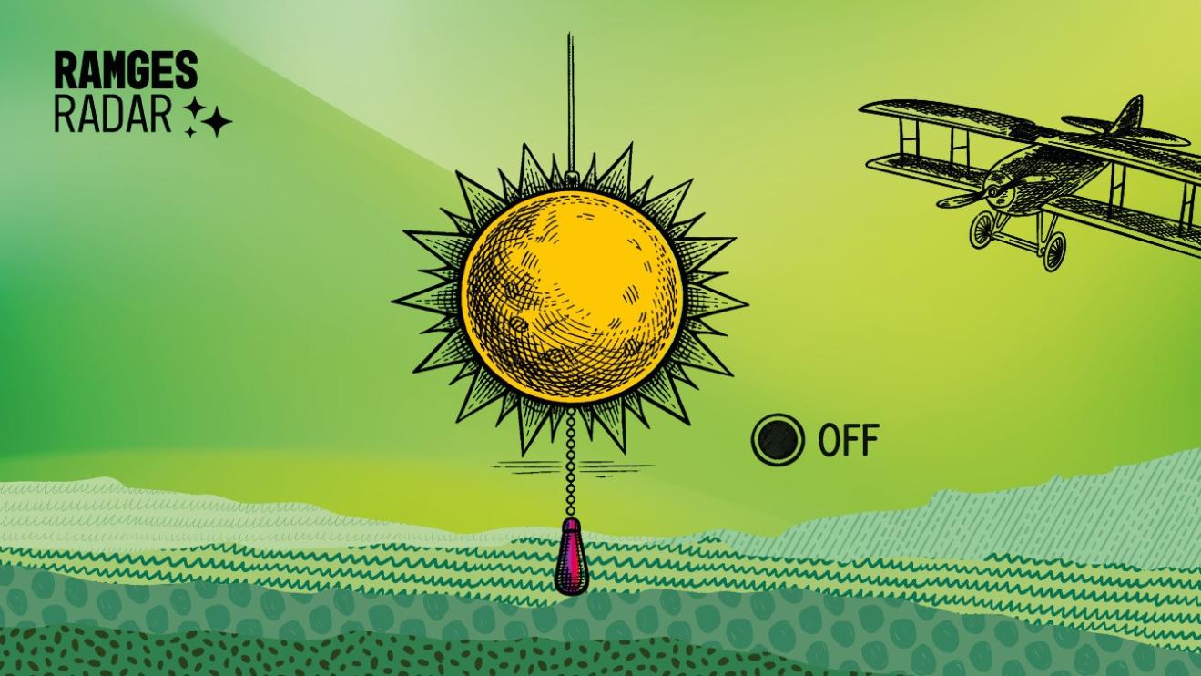 Ramges Radar: Sollten wir nicht einfach die Sonne dimmen?