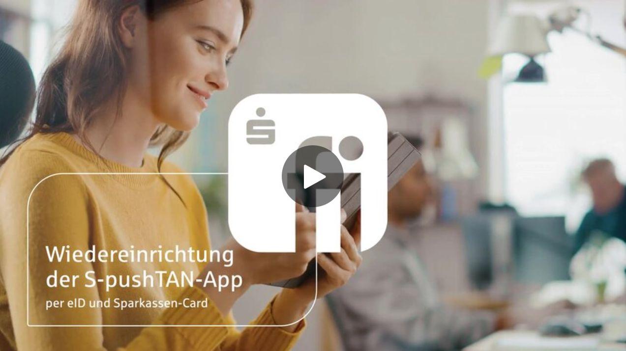 Wiedereinrichtung der S-pushTAN-App