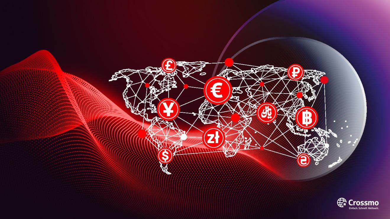 Crossmo: Auslandszahlungen