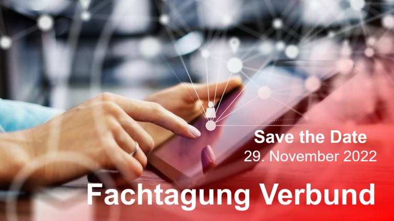 Save the Date: Fachtagung Verbund per Live-Stream am 29.11.2022