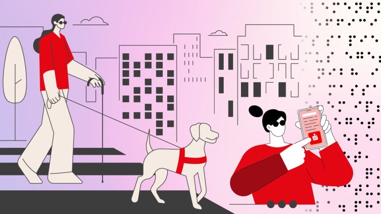 App Sparkasse: Barrierefreiheit mit System