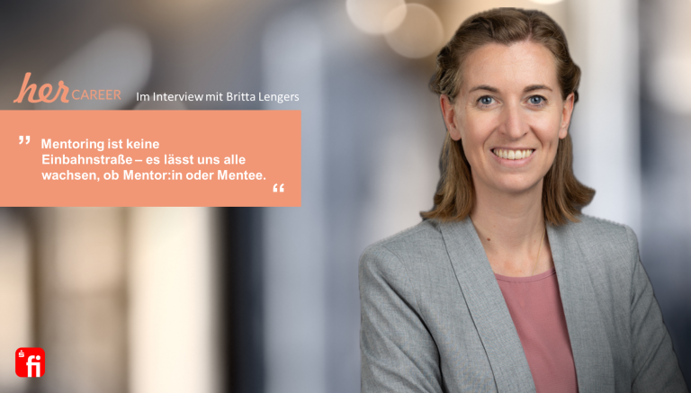 Britta Lengers über das Mentoring im #TeamFI - Teil 1