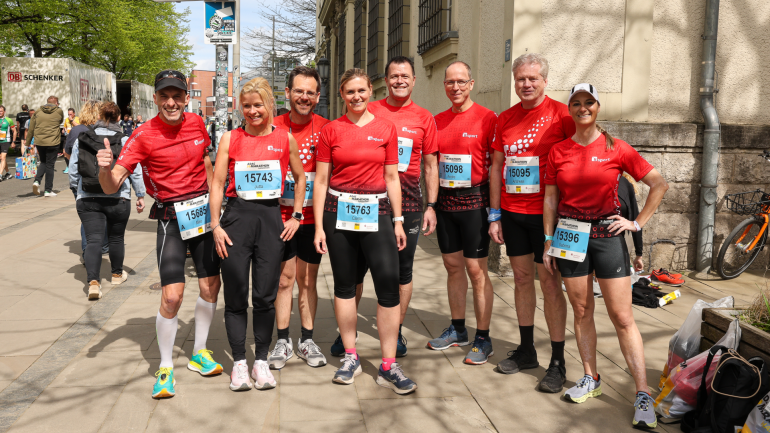 #TeamFI auf dem Sparkassen-Marathon 2024