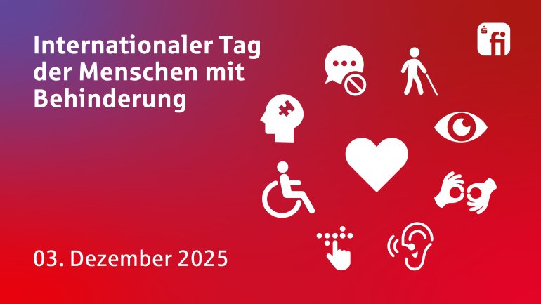 Heute ist Internationaler Tag der Menschen mit Behinderung