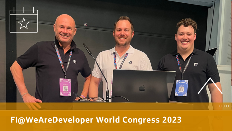 FI@WeAreDeveloper World Congress 2023