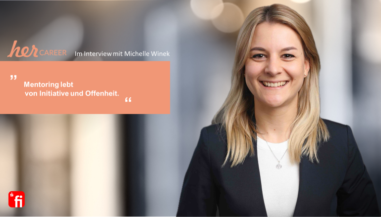 Michelle Winek über das Mentoring im #TeamFI - Teil 2