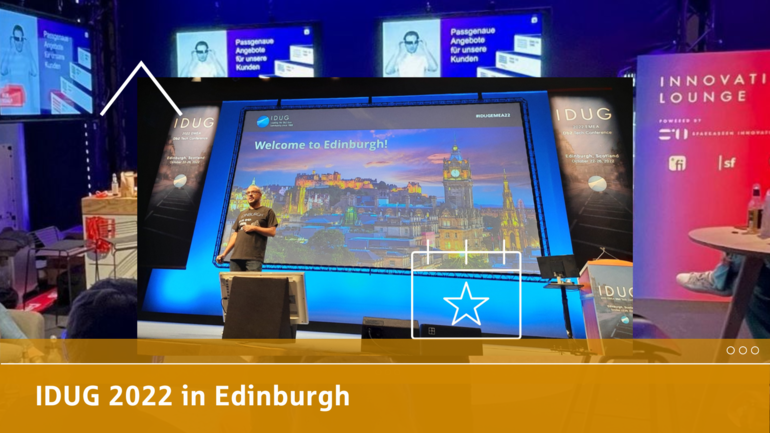 FI@ IDUG 2022 in Edinburgh
