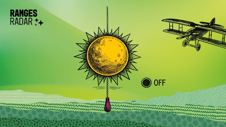 Ramges Radar: Sollten wir nicht einfach die Sonne dimmen?