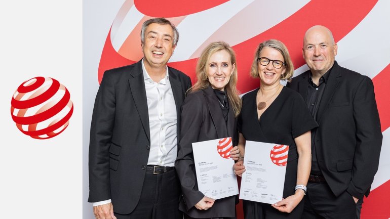Zwei Red Dot Awards für die FI